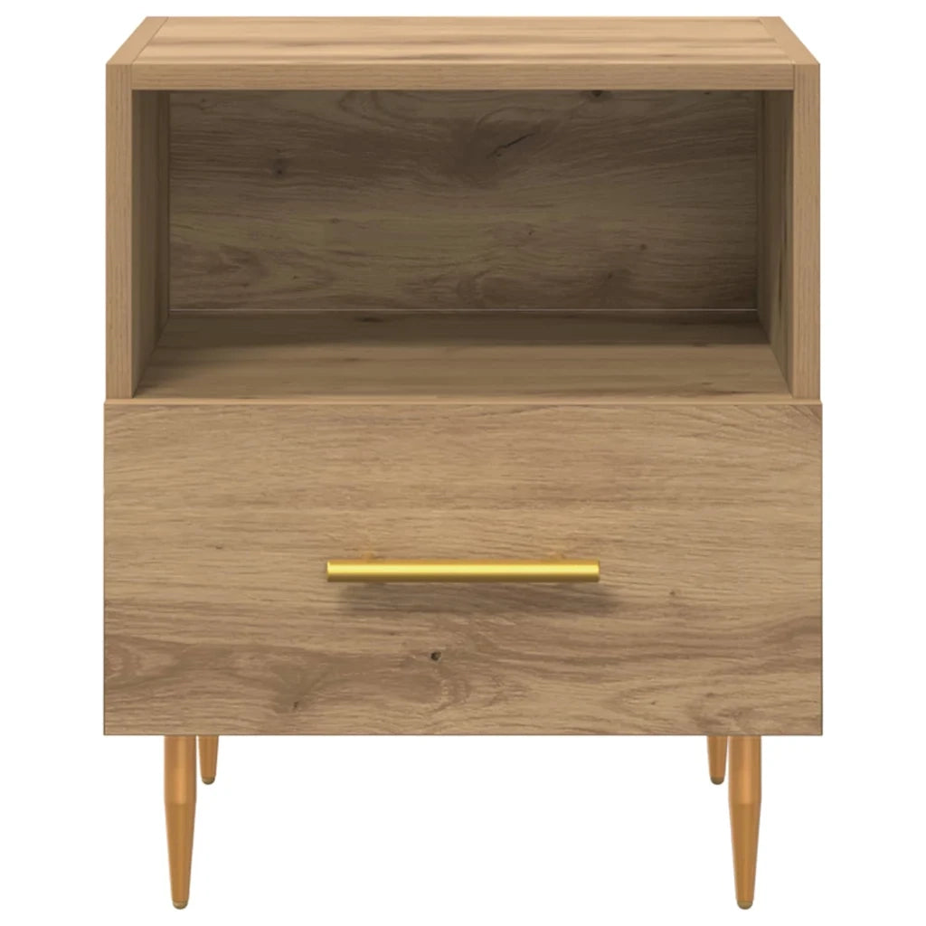 Comodino Marrone 40 x 35 x 47,5 cm Legno multistrato 882077