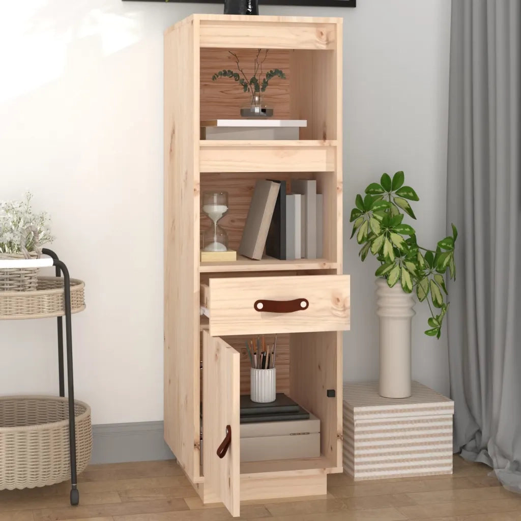 Credenza 34x40x108,5 cm in Legno Massello di Pino 820152