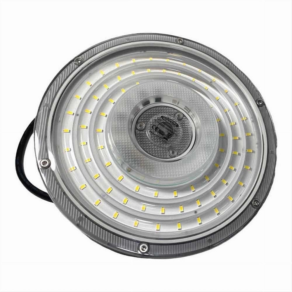 Trade Shop - Faro Led Slim Industriale 200w Ufo Lampada Riflettore Ip65 Luce Fredda He02-200w -