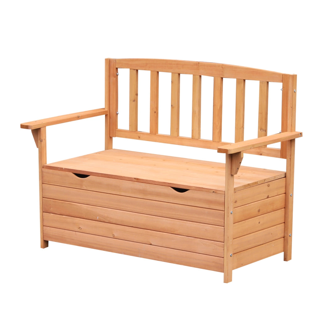 Panchina da Giardino 2 Posti con Contenitore ¨C Xylo ¨C Legno