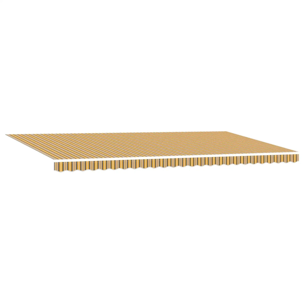 Tenda Retrattile Multicolore 600 × 350 cm Tessuto e Alluminio 3331739