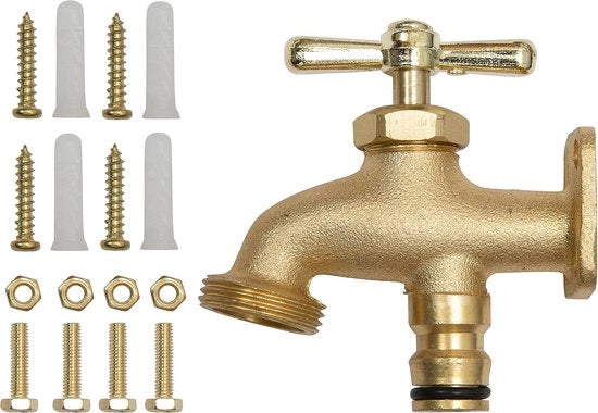 Doppia Maniglia Esterna - Resistente al Gelido - Ottone