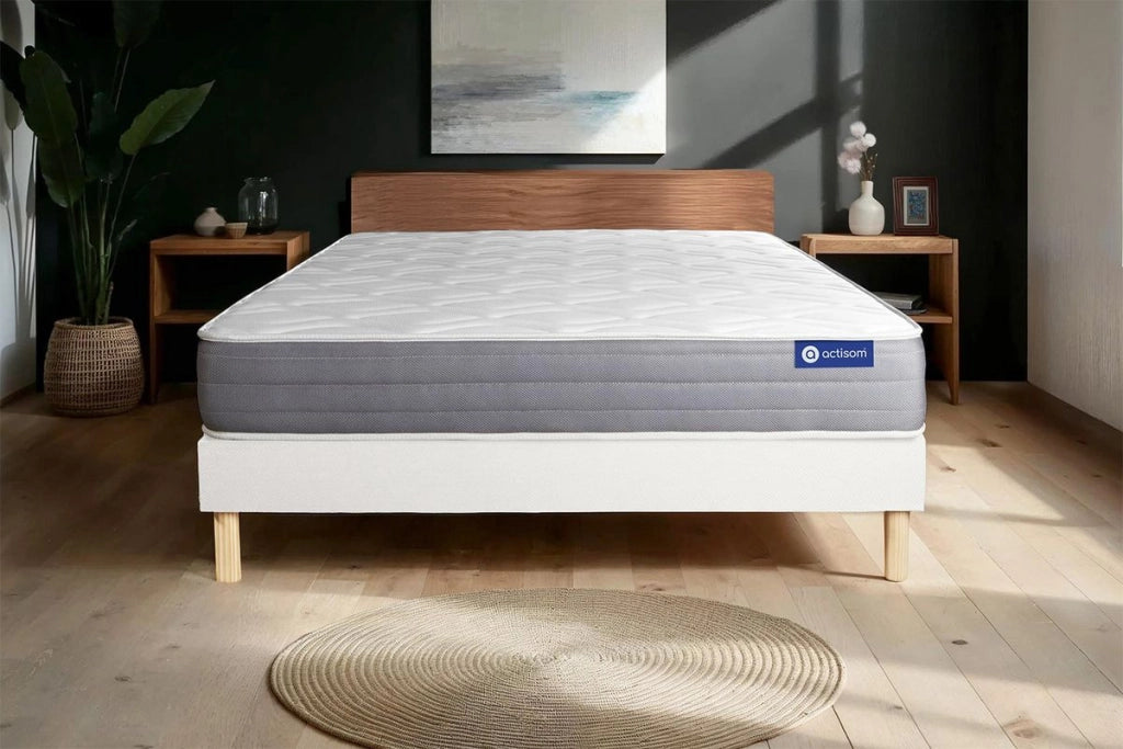 Kit rete e materasso Actiflex dream 120x220cm - Spessore : 22cm - Molle insacchettate e memory foam - Moderatamente rigido
