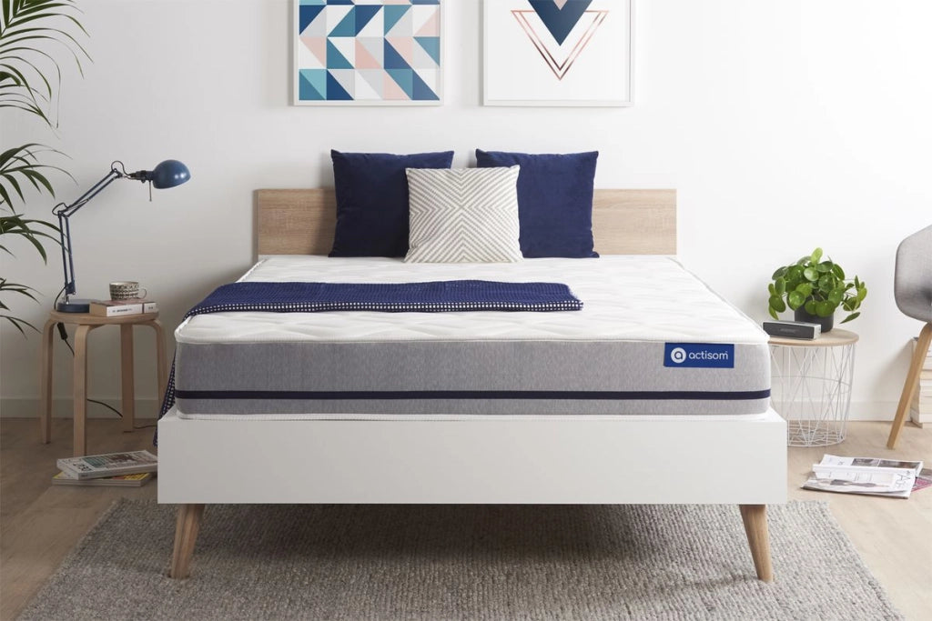 Materasso Actilatex soft 133x182cm - Spessore : 20cm - Lattice e memory foam - Moderatamente rigido