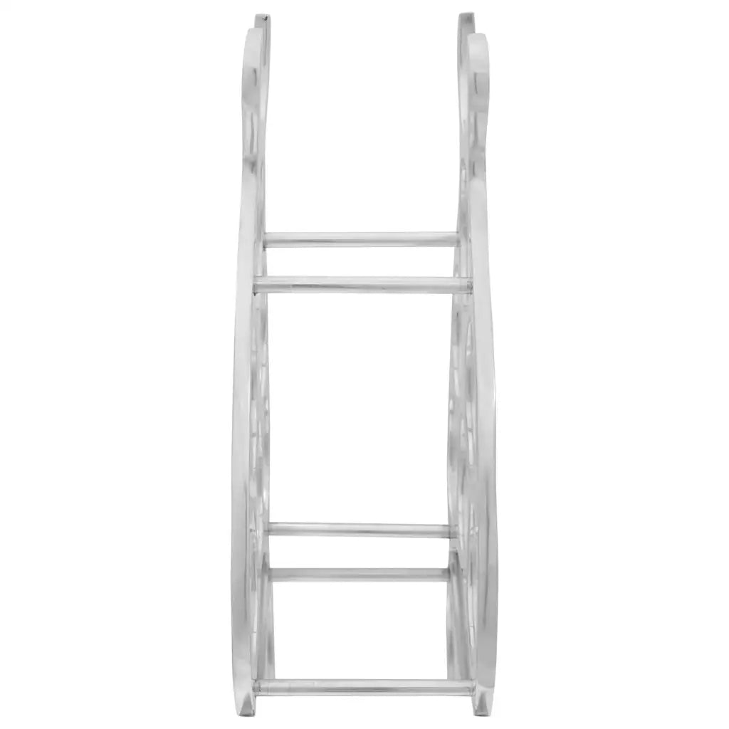 Portabottiglie Argento 32 x 14 x 37.5 cm Alluminio 42000150