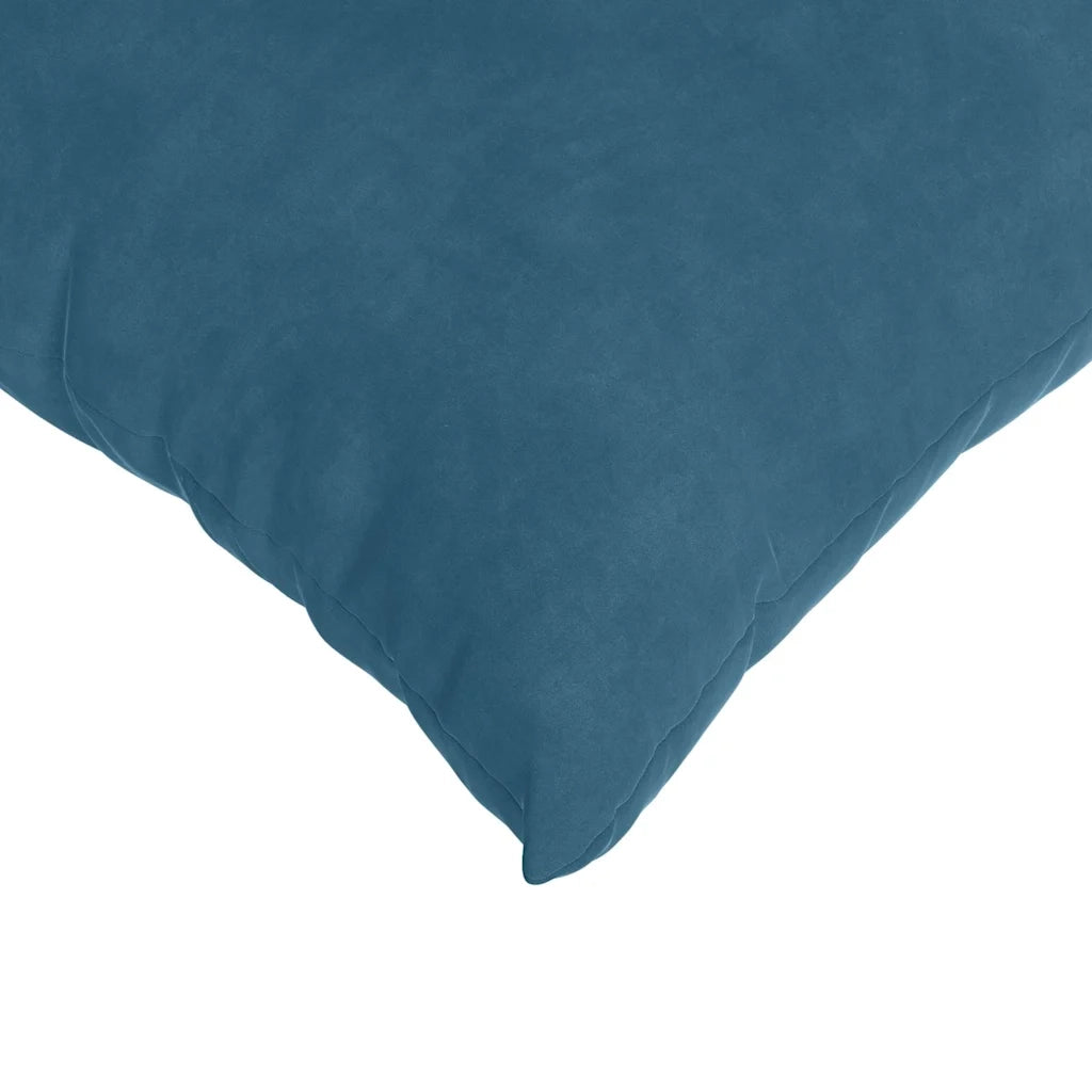 Cuscini da Divano 2 pz-Set di 2 Cuscini per Sofa Blu 50 x 50 cm Tessuto in Cords 517135