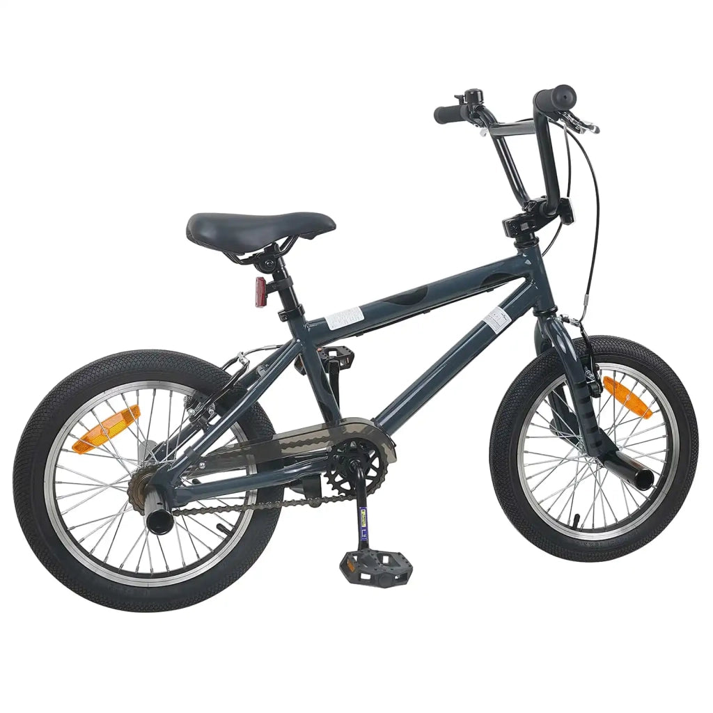 BMX 16 Pollici per 5-8 anni Grigio Scuro