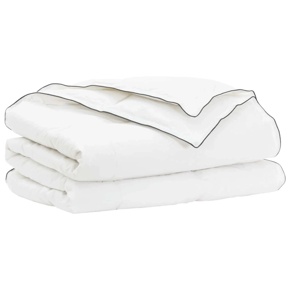 Set di Piumoni Bianco 140 x 200 cm Cotone, Bambù, Poliestere 3431520