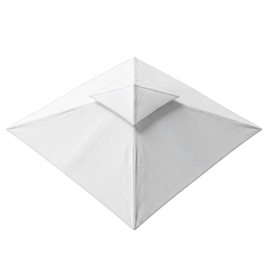 Copertura Di Ricambio Universale Per Gazebo Con Air Vent In Parte Superiore In Tessuto Resistente E Sistema Fissaggio Tasche Per Giardino Patio E Terrazza 300 X 300 Cm Beige
