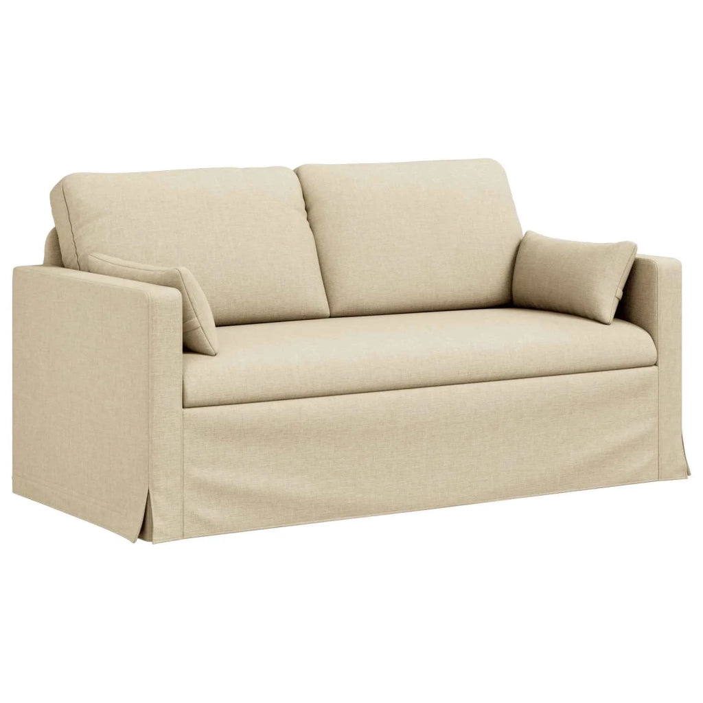 Divano Crema 158 x 78 x 80 cm Tessuto 42024367