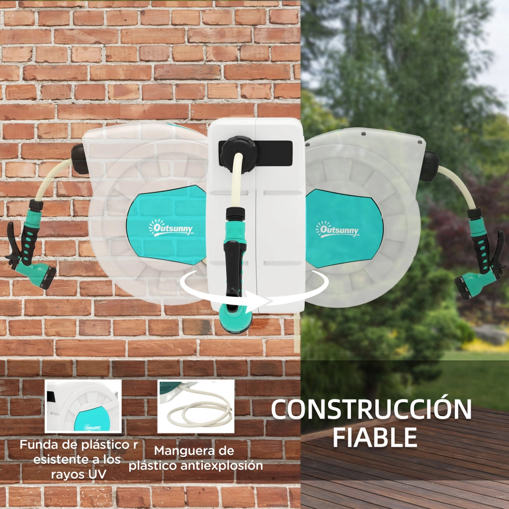 Carrete Manguera Retrattile 20+2 m ¨C Minimal ¨C Grigio