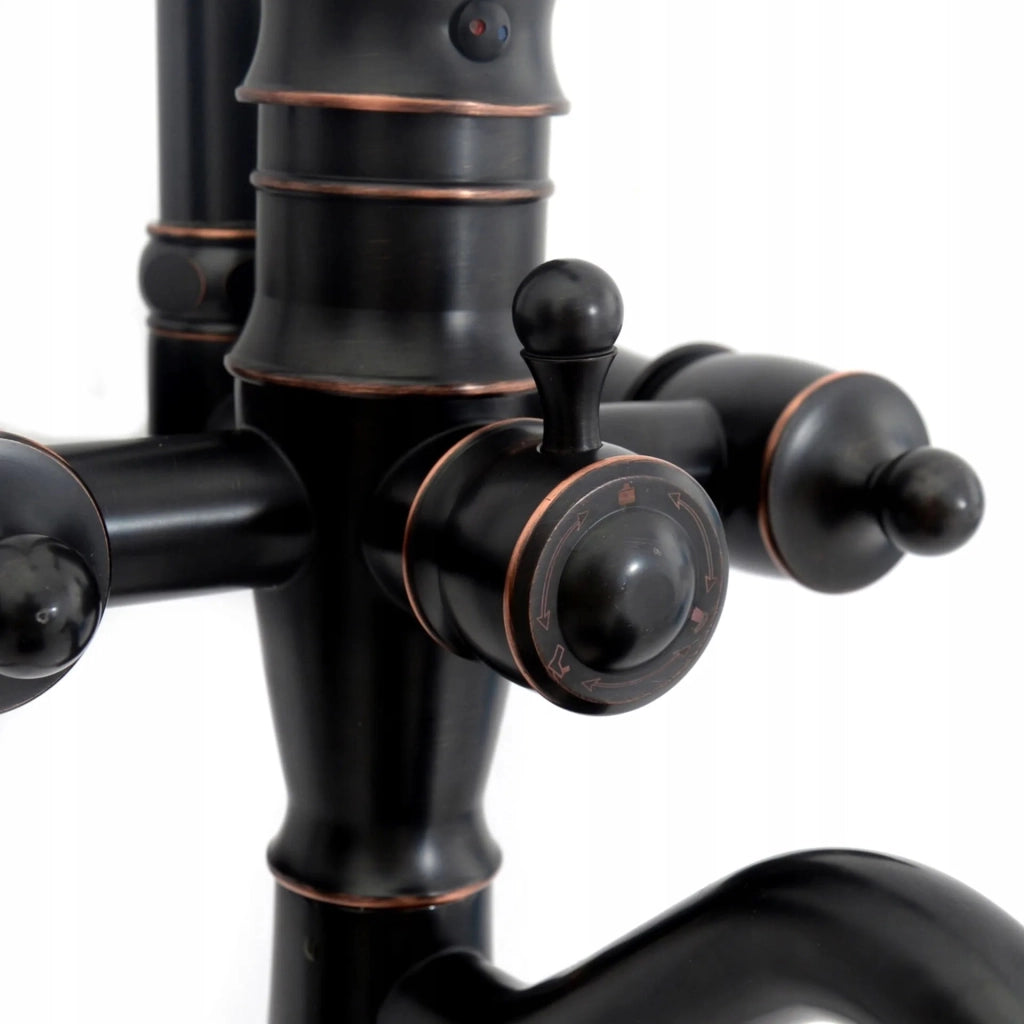 Set Doccia Con Beccuccio Rea Vintage Black