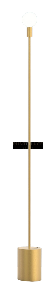 ANNA-P Lampada da terra 1 luce ottone spazzolato attacco E27