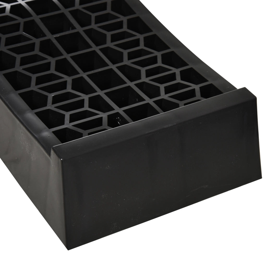 Rampette per Scale ¨C Minimal ¨C Nero, Plastica, 2 Pezzi