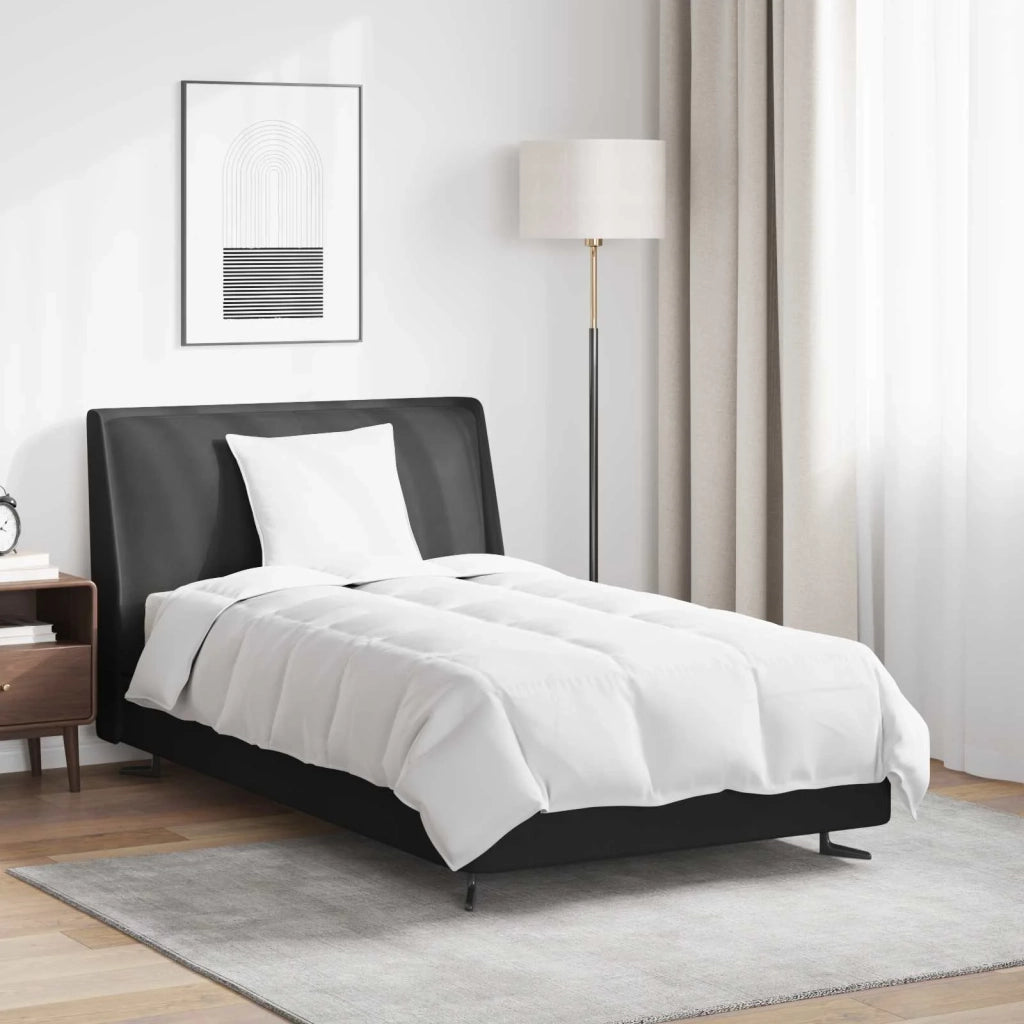 Duvet Estivo con cuscino 2 pcs Bianco Piuma d'anatra 3376252
