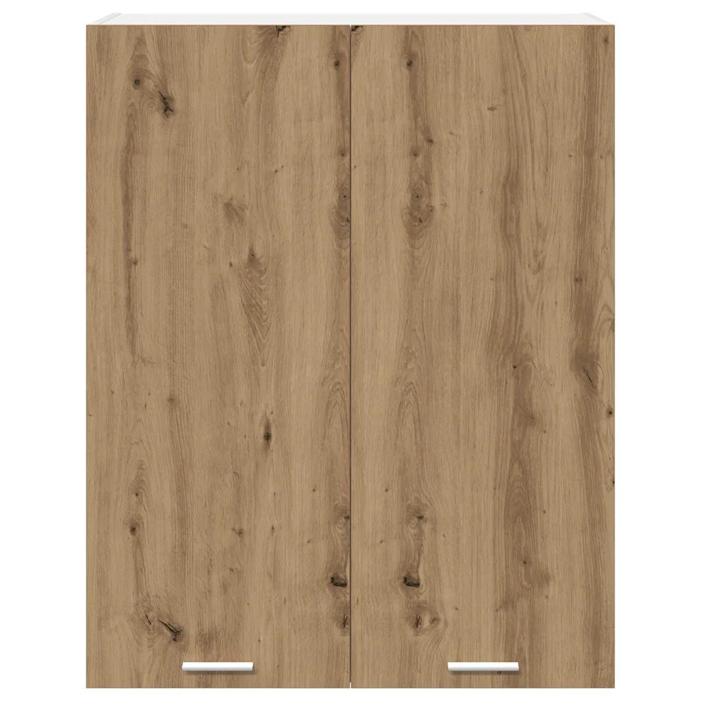 Armadio pensile con porta Rovere artigianale 80 x 31 x 100 cm 884369