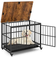 Bancopieghevole per cani con cassettiera e porta chiusura