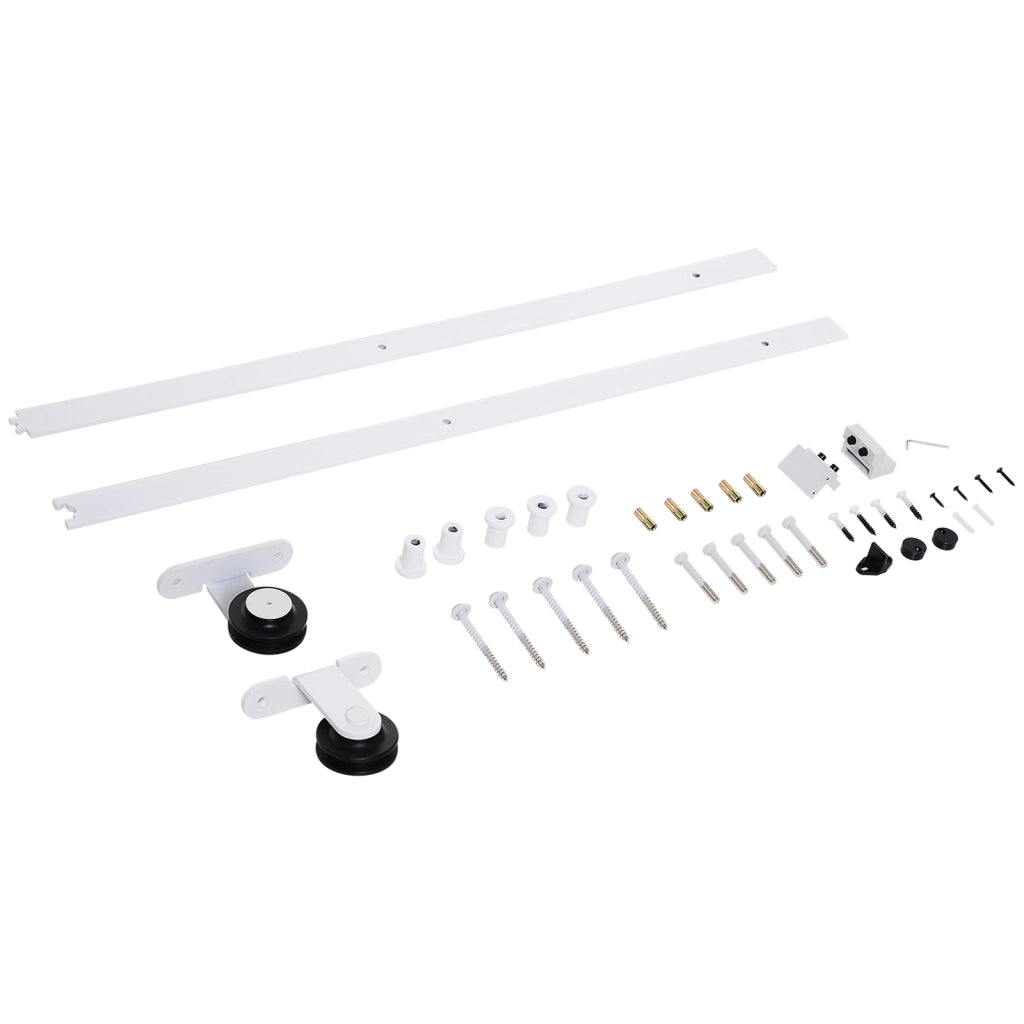 Porta Scorrevole con Binario 183cm ¨C Minimal ¨C Bianco