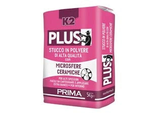 K2 PLUS STUCCO IN POLVERE CON MICROSFERE IN SACCO  Kg.5    K2
