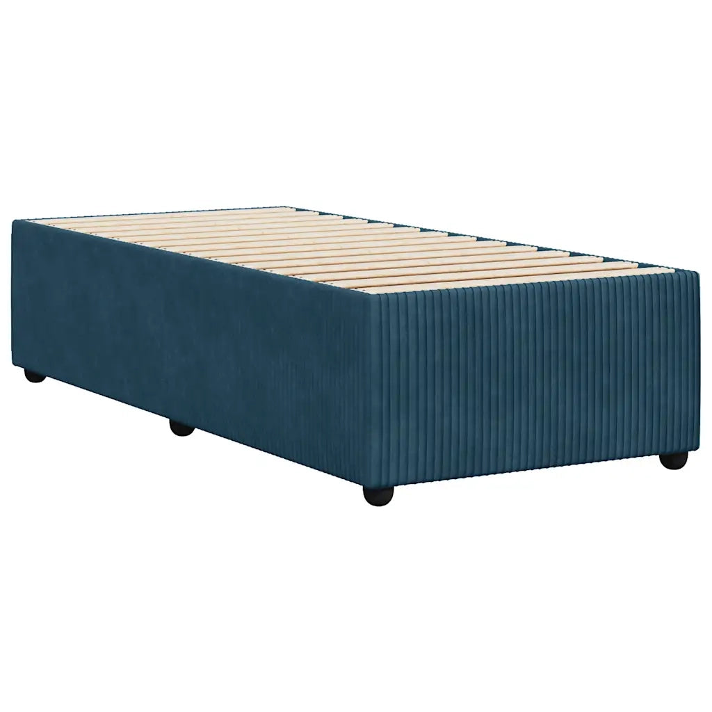 Giroletto Blu 100x200 cm in Velluto