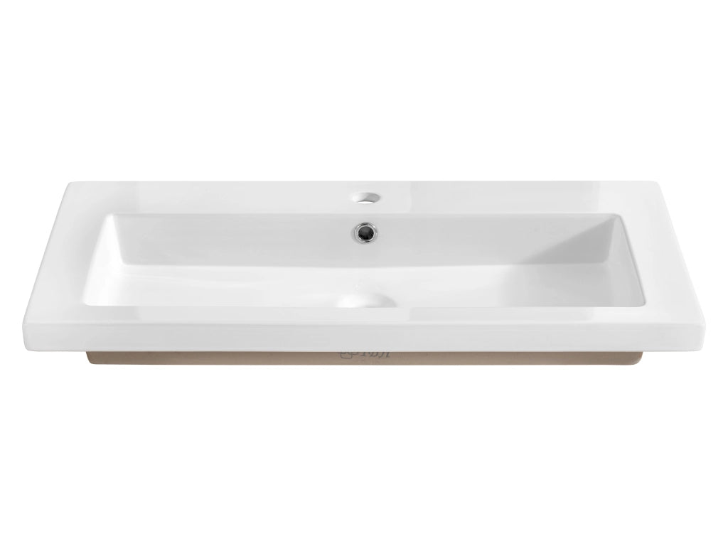 Lavabo per mobile a una vasca 80 cm Lavabi per mobile 81 x 14 x 46 cm