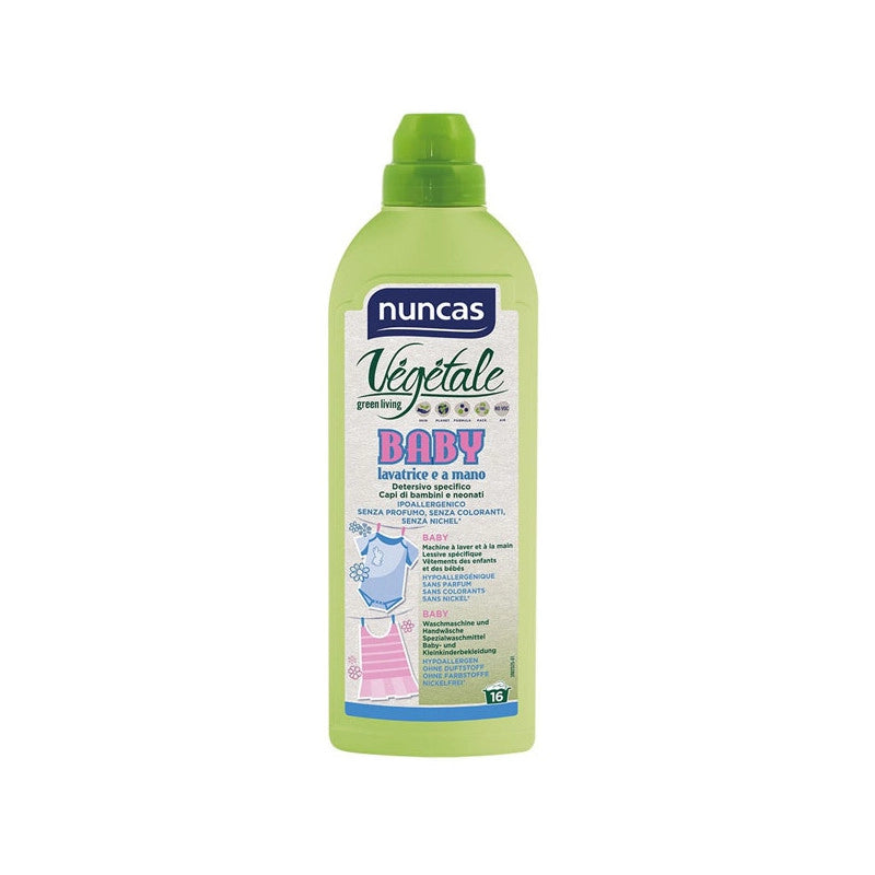 Detersivo Lavatrice Baby Vegetale Ml 750 Nuncas