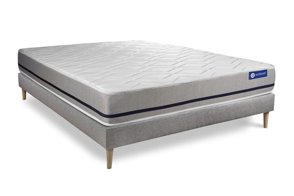 Kit rete e materasso matrimoniale Actimemo soft 160x190cm - Spessore : 20cm- memory foam - Moderatamente rigido