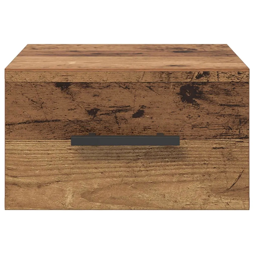 Comodino | Armadio da Notte | Mobiletto da notte Legno vecchio 35 x 35 x 20 cm