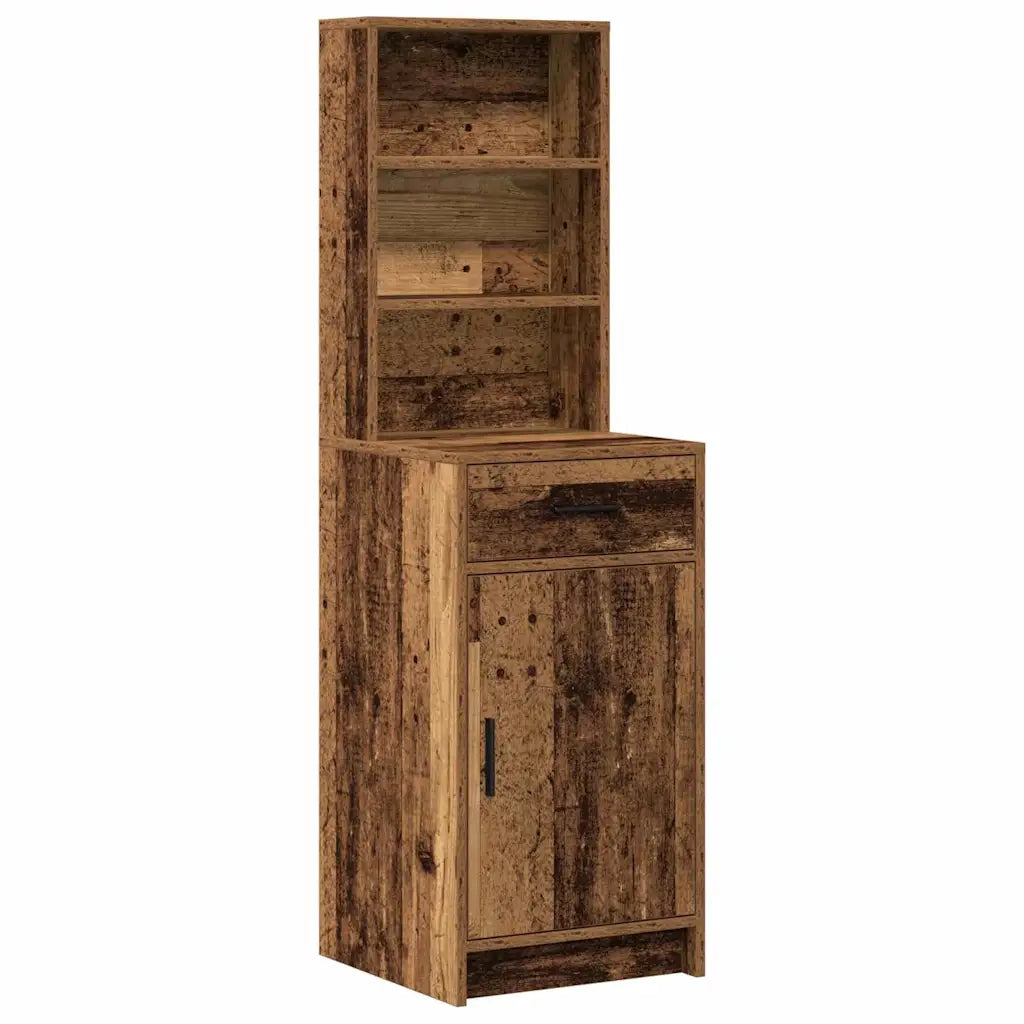 Tavolo da Trucco con cassetto 2 pcs Marrone Legno multistrato 3334270