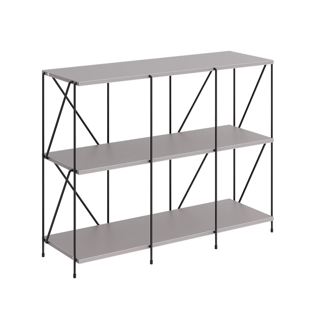 Vicco Libreria Grigio/nero 90 x 71 cm