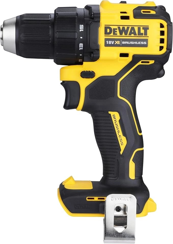 Avvitatore DeWalt a batteria 18V brushless solo macchina 65nm DCD708N-XJ