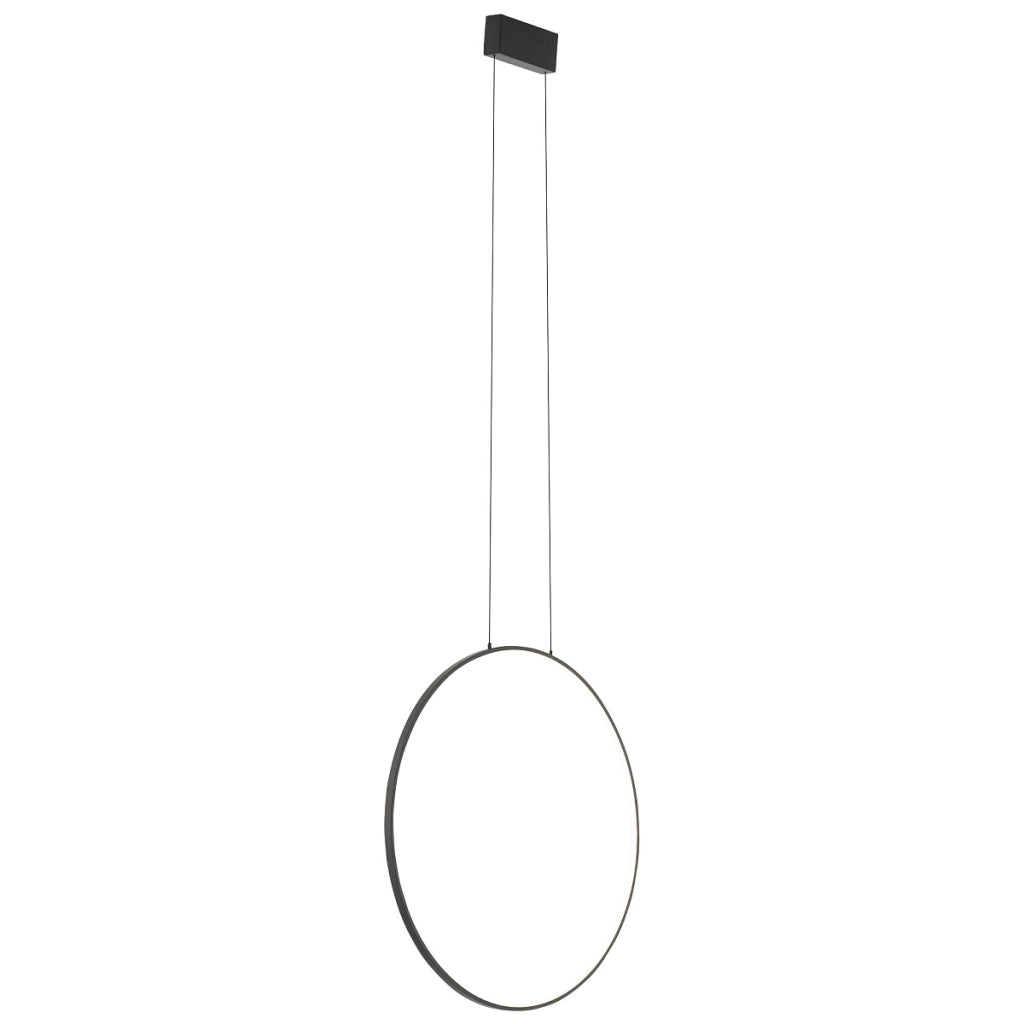 Sospensione Nowodvorski Circolo anello nero LED 21W 3000K