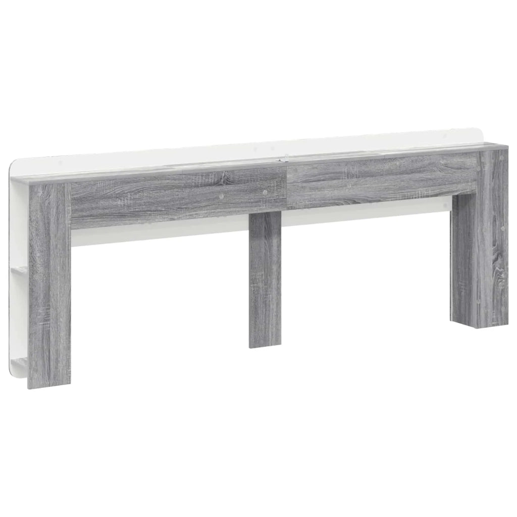 Testata del letto Grigio Sonoma Legno ingegnerizzato 8001234