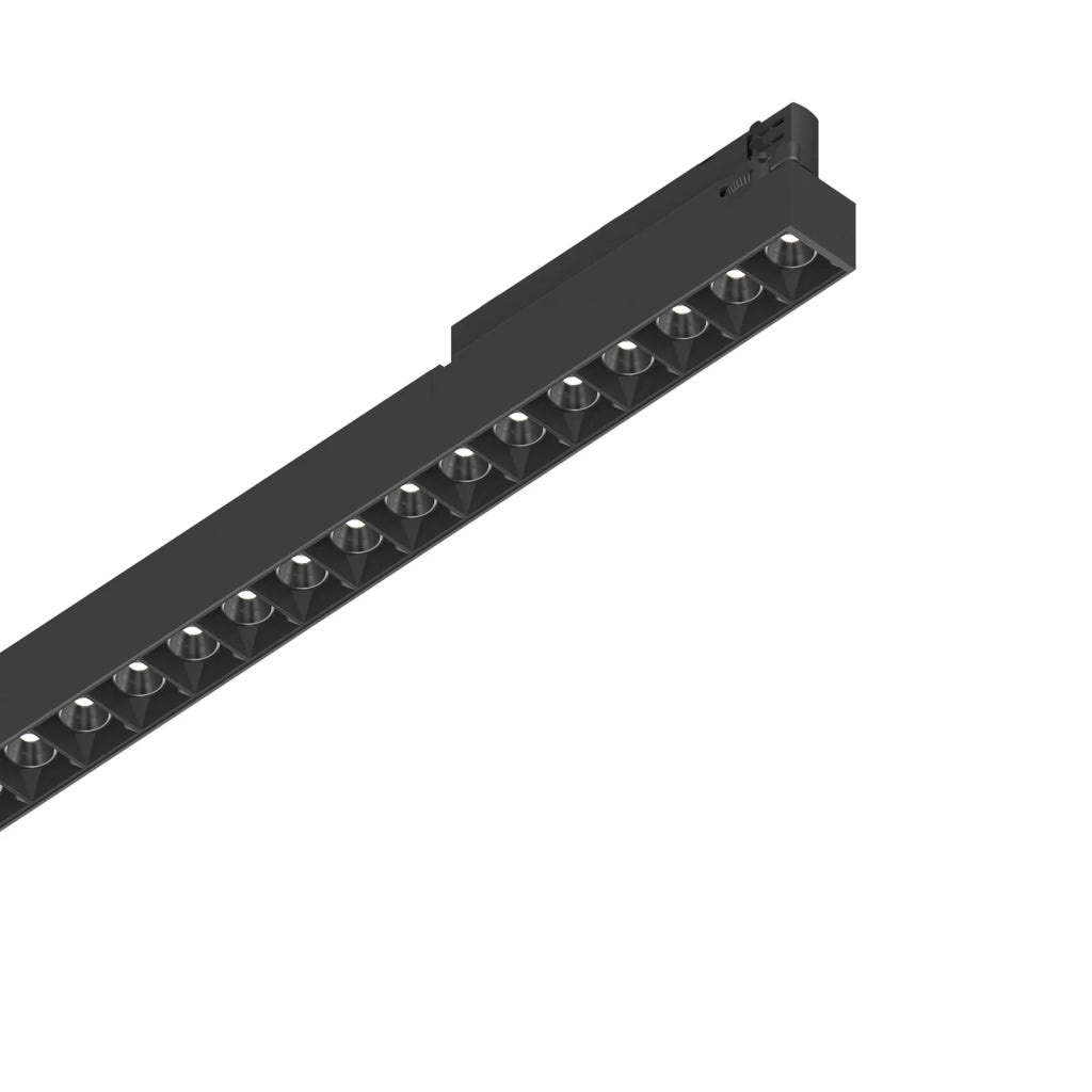 Faretto Binario Display Led 14W Luce Naturale Nero Ideal Lux