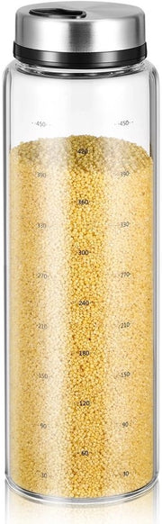 Contenitore per Spezie - 500ml - Gadget da Cucina - Sicuro da Morsi e Drizzolate - Adatto per l'Uso in Casa