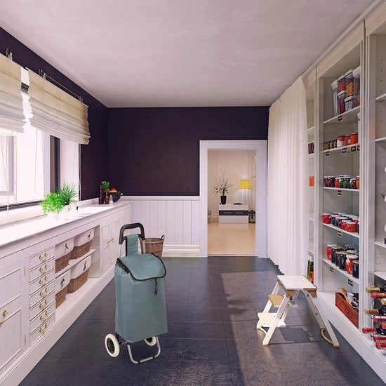 Carrello per spesa - Super compatto / Carrello per acquisti, 25 l