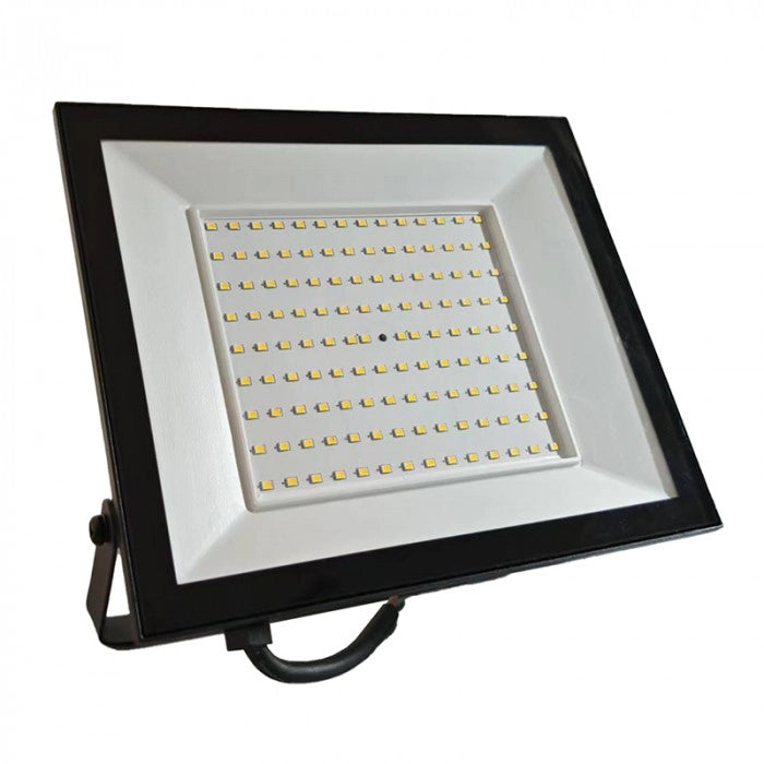 Faro LED 150W 13500lm 6500K IP65 nero da esterno Ecolight