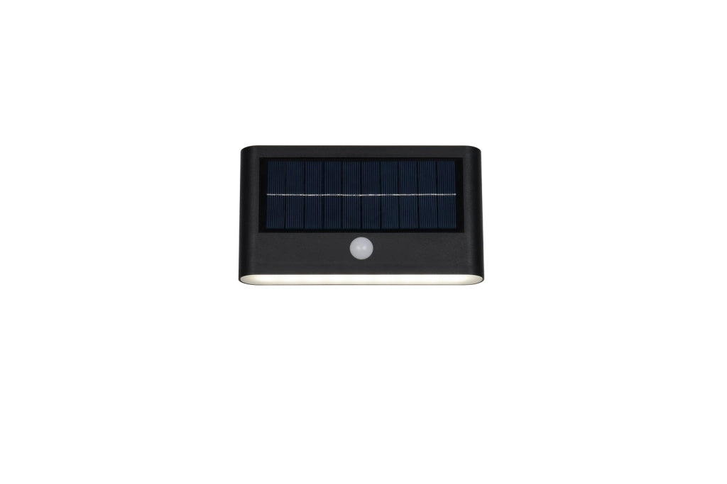 Applique da esterno solare LED nera RAMOS RL