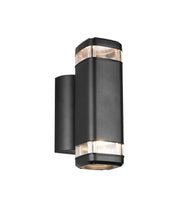 Applique da esterno 2xGU10 nera IP44 RL Barcelos