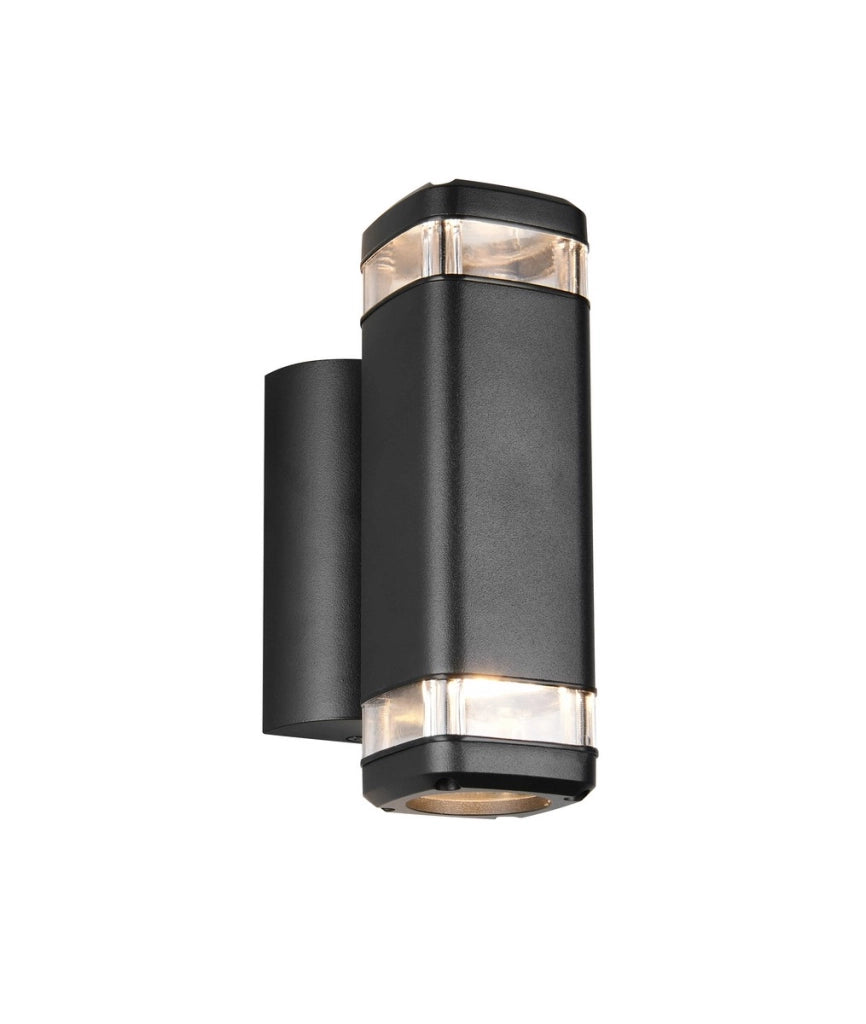 Applique da esterno 2xGU10 nera IP44 RL Barcelos