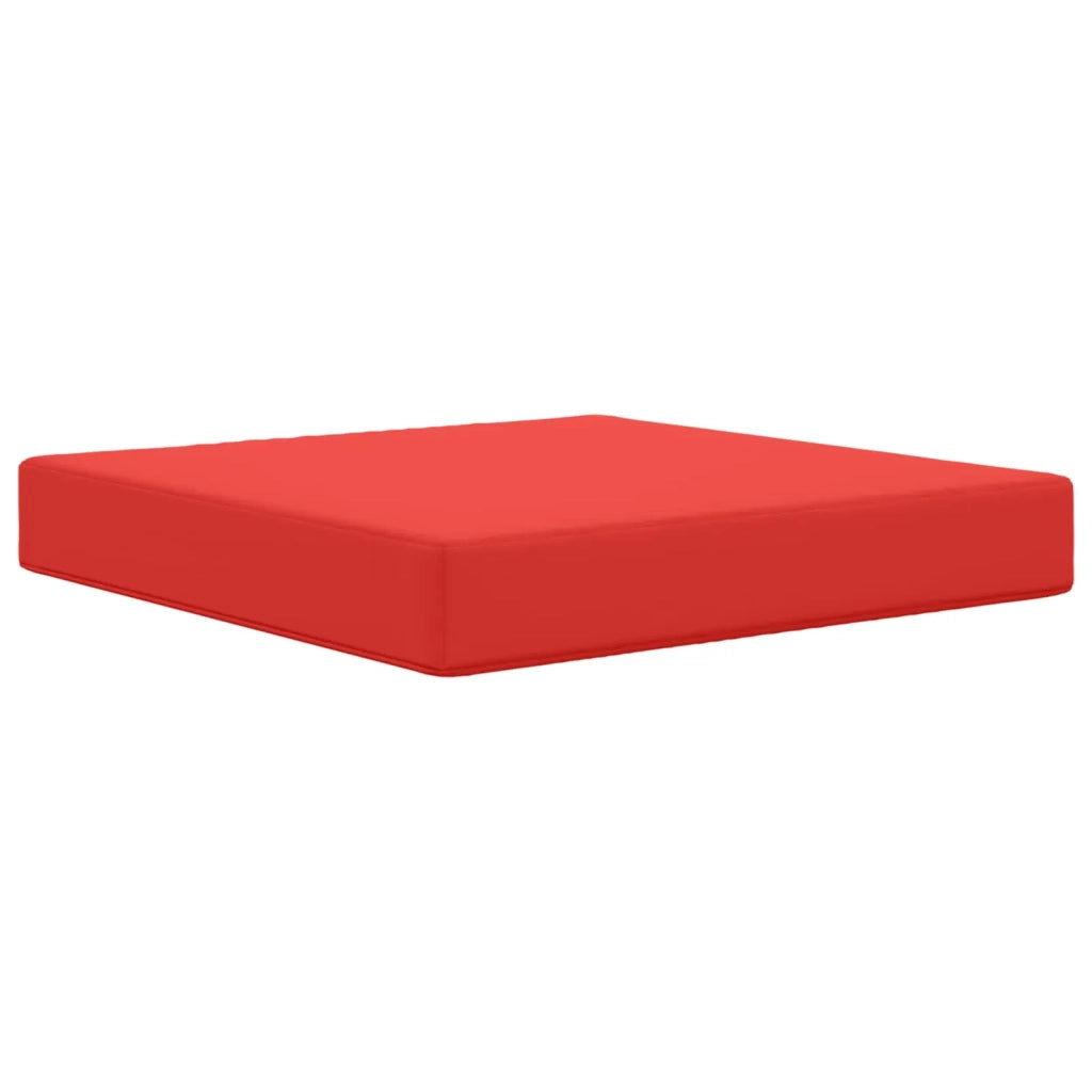 Cuscino per divano da esterno 3 pcs Rosso Poliestere 900767