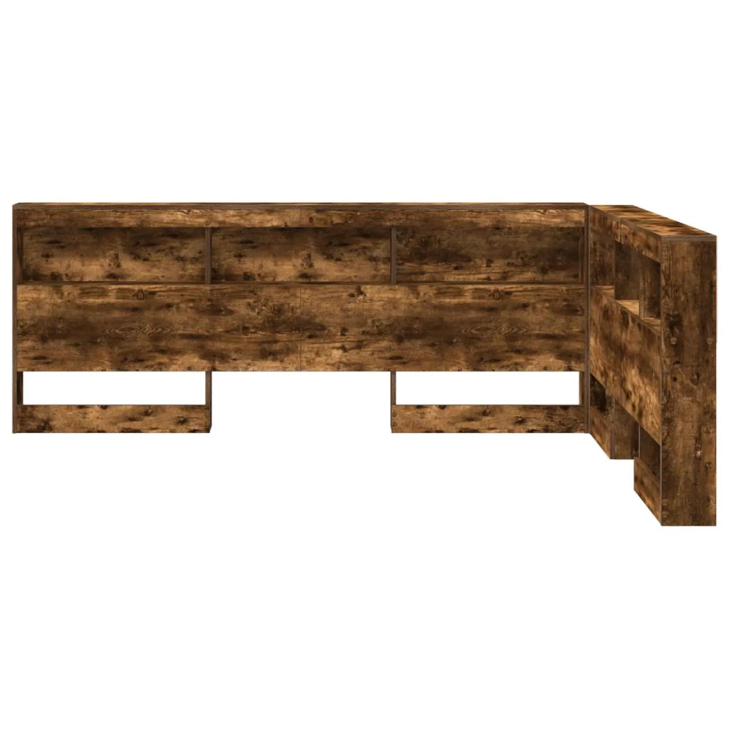 Testata contenitore Rovere fumé 160 cm Legno multistrato 3335505