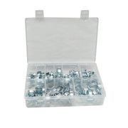 Set fascette metalliche con orecchie 5–27 mm, 175 pezzi