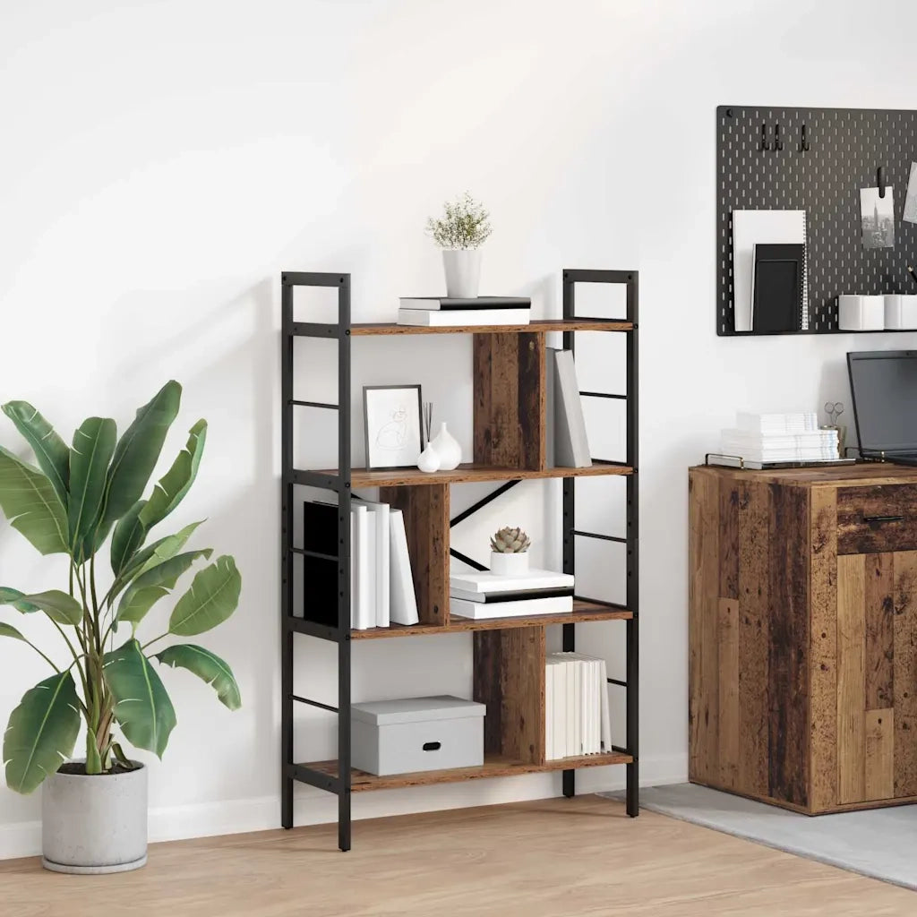 Libreria Legno vecchio 75 x 30 x 123,5 cm Legno multistrato 883968