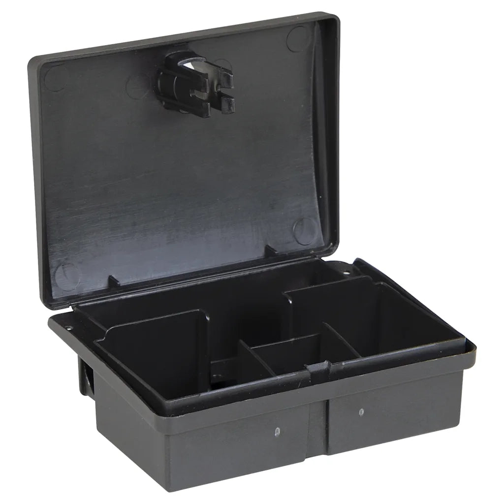 Trappole per Topi 5 pz Nere 13x10x4 cm 4106481
