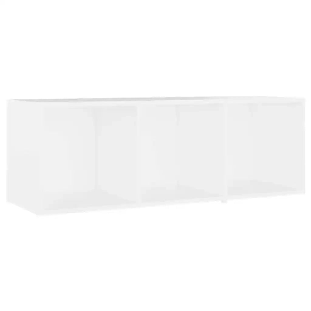 Mobili TV 2 pz Bianchi 107x35x37 cm in Legno Multistrato 3079907