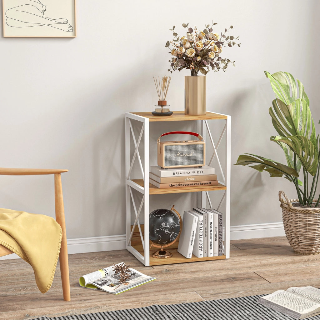 Mobile 3 Ripiani ¨C Minimal ¨C Legno 40x35x72.5cm