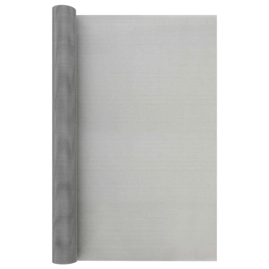 Rete per schermatura 80 x 2000 cm 30 Mesh Argento 42039556