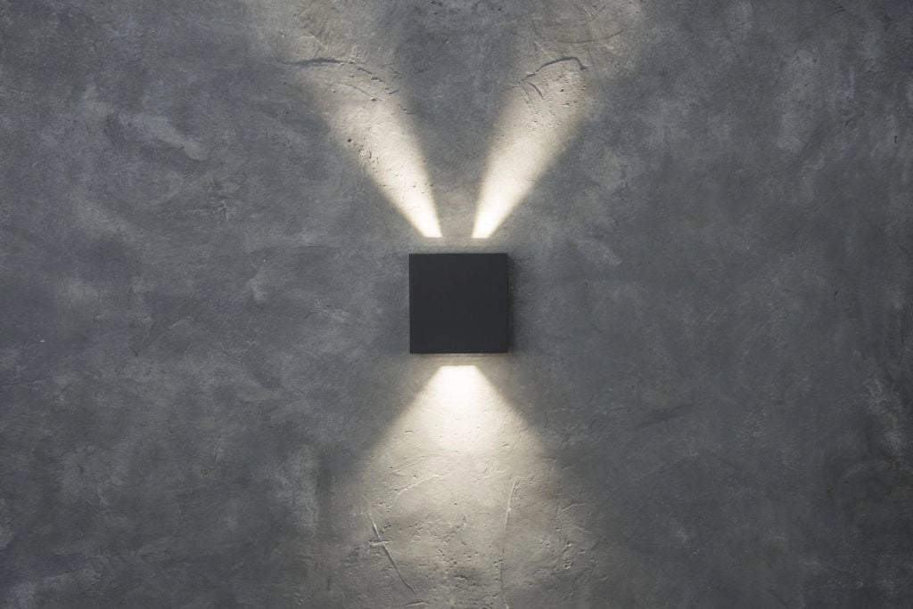 Applique esterna antracite orientabile LED 10W Gemini Lutec