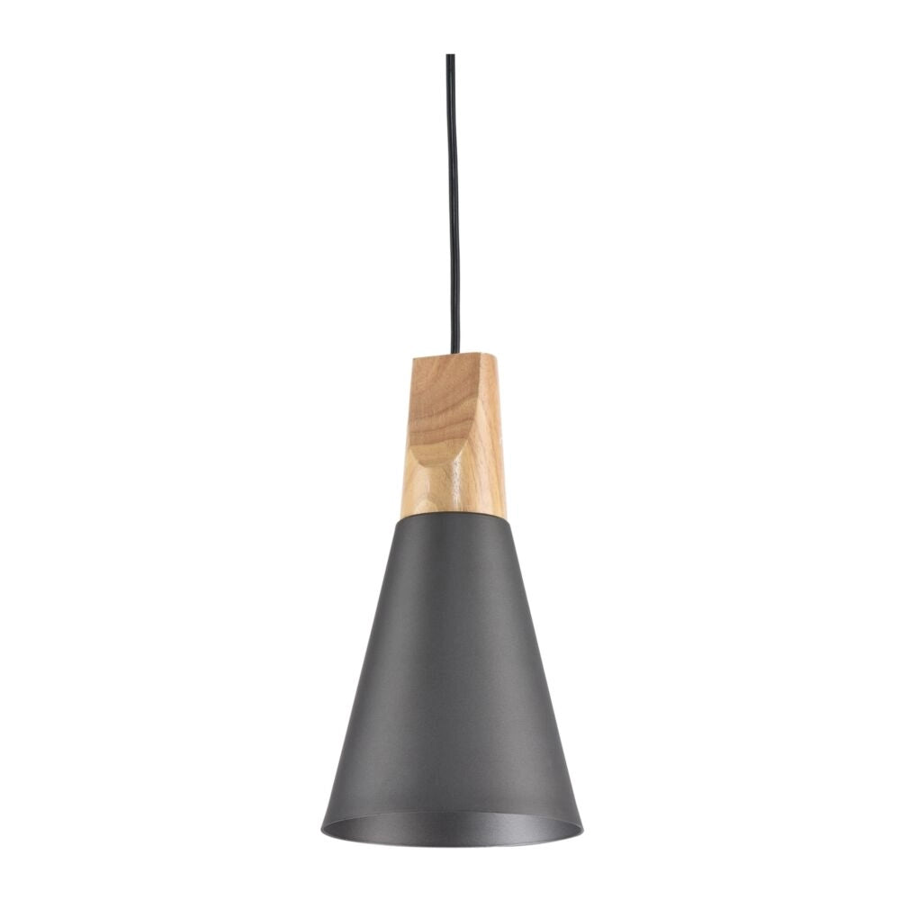 Lampada a sospensione grigia legno faggio Maytoni Bicones